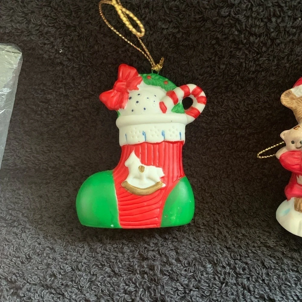 2 Vintge Christmas Ornaments 1992 & 1997